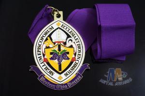 Wholesale Imiation Hard Enamel Or Soft Enamel Die Cast Zinc Alloy Metal Award Medal Bespoke Design from china suppliers