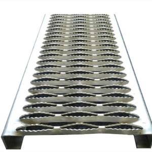 Wholesale Anti Slip Aluminum 40MM Grip Strut Grating For Stair Tread, Perforated Plank Grating from china suppliers