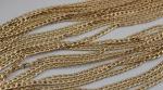 Cheaper iron material 3 mm width gold adjustable metal bag accessories metal