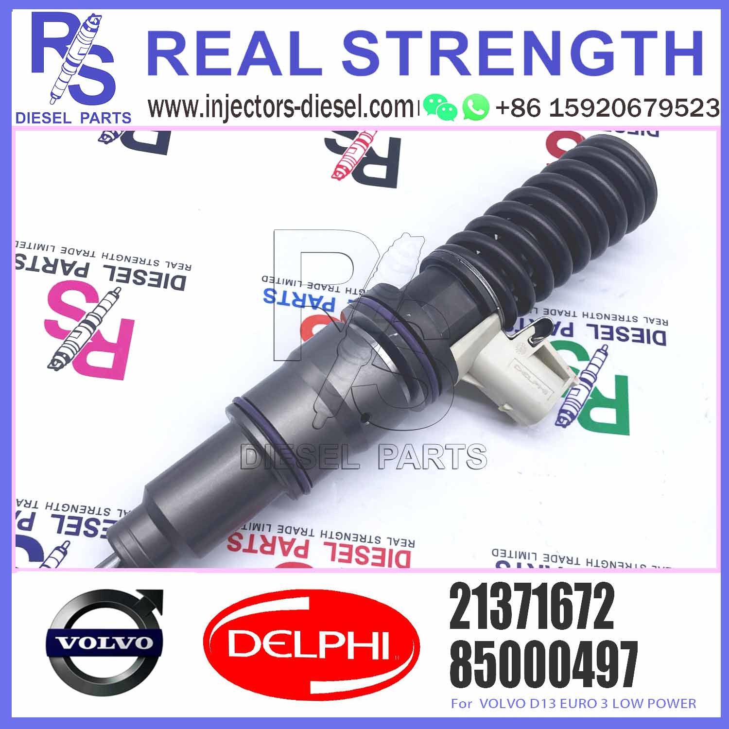 Engine parts D13F D13 D16 diesel injectors 21371673 21451295 21371672 Injector For V-O-L-V EC380D EC480D engine parts