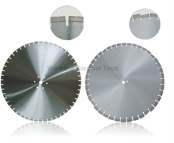 Cured Concrete Diamond Floor Saw Blades 900mm Laser Welded