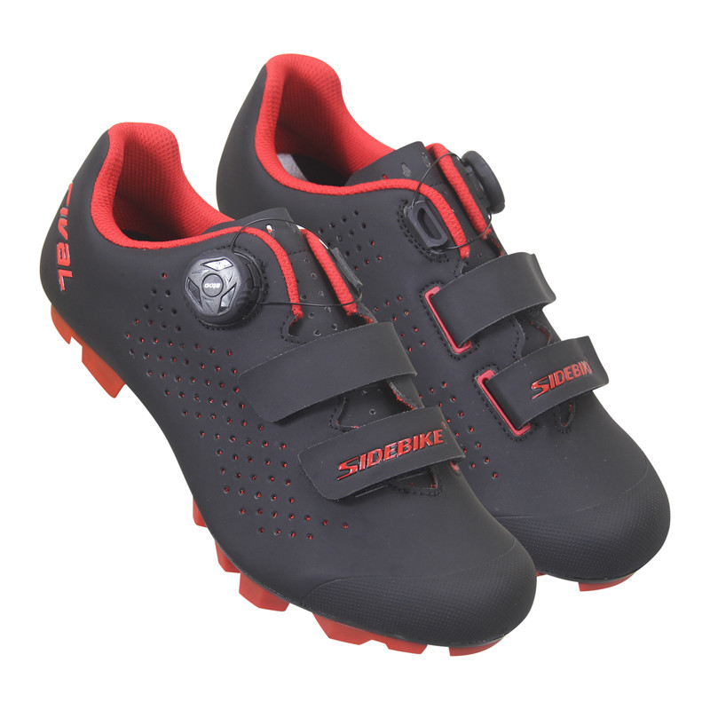 Synthetic Leather Mesh Mountain Bike Shoes Adaptable Cup Insole