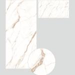Residential / Commercial Glazed Tile Forming Machine Glazed Finish For Perfect