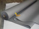 Grey Polyurethane Fiberglass Cloth Anti Heat Flame Retardant Silicone Coated