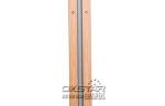 wooden street lamp outdoor fitness massager for legs