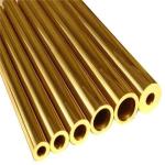 Yellow Copper Tubing Seamless ASTM B111 C68700 Brass Tube for Air Condition