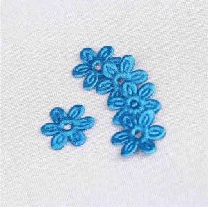 Wholesale Satin Applique Flower Applique Crafts For Hairpins Parts Size 10 mm from china suppliers