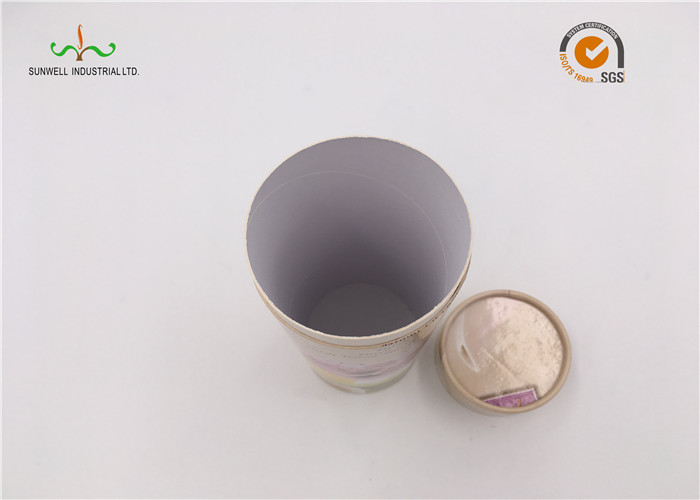 2020 Hot Sale Food Grade Rolledge Cylinder Cardboard Box Tea Box,Gift Box Packaging