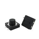 IP65 4pins 12x12 Smd Tactile Switch , Mini Tact Switch 12x12