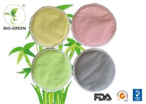 Wholesale Water Resistant Bamboo Cloth Pads , Ultra Thin Bamboozies Breast Pads from china suppliers