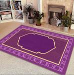 Worship Crystal Velvet Floor Carpets Shag Area Rugs For Ancient Week Pray