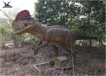 Realistic Silicone Life Size Model Dinosaurs , Forest Dinosaur Garden Ornaments