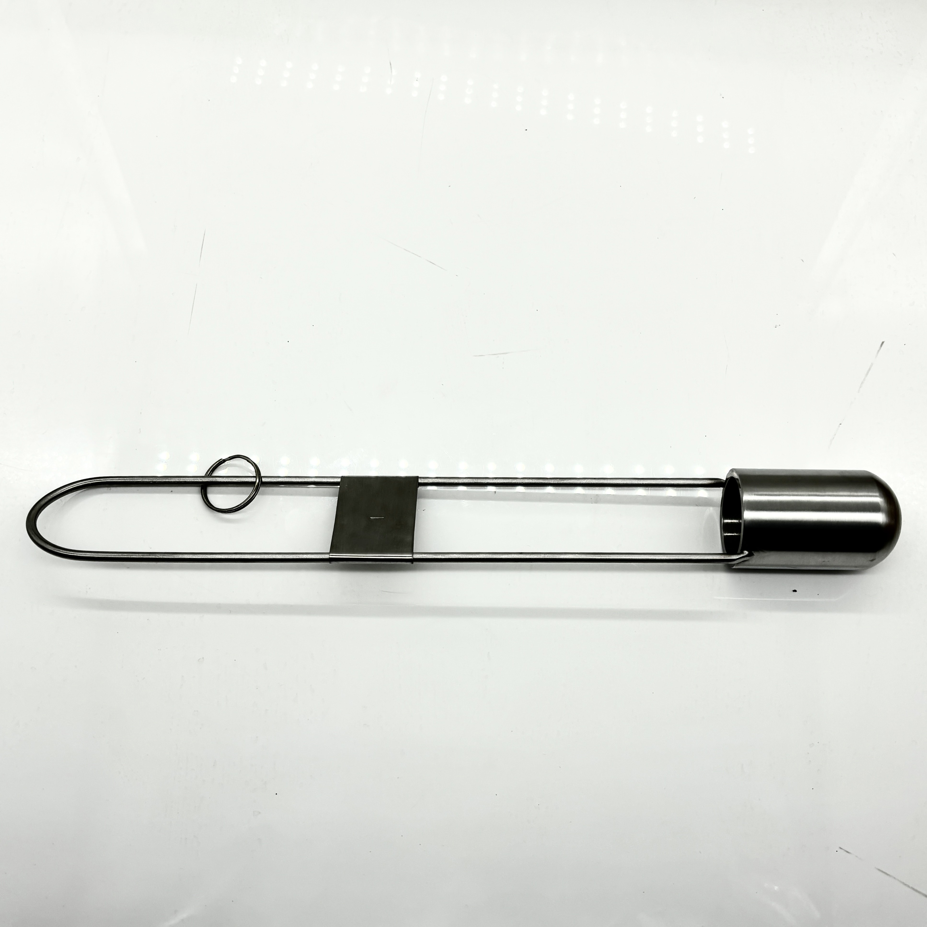 Stainless Steel 44 Ml Newton Liquid Viscosity Zahn Cup For Professional Viscosity Testing