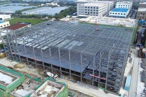 Wholesale Prefab Steel Structure Building Workshop Shed For Industrial from china suppliers