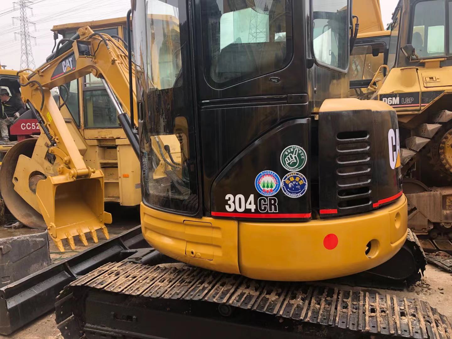7000 kg Used Caterpillar 307 Excavator from Japan Mini Digger Cat 306 308 with Parts