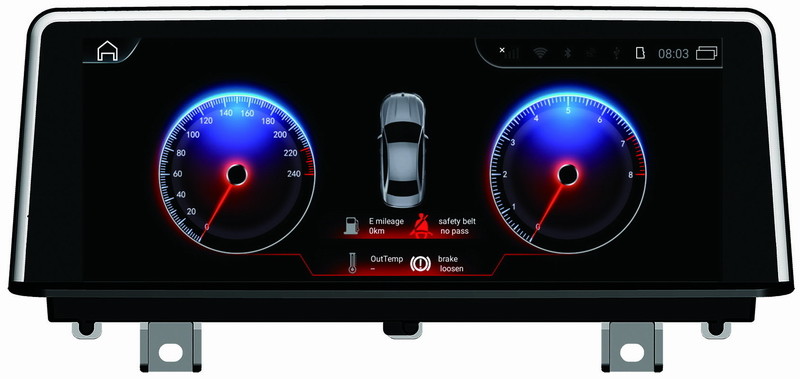Ouchuangbo car stereo system for X5 F15 X5M F85 X6 F16 X6M F86 support BT MP3 mirror link android 8.0 OS 4+32