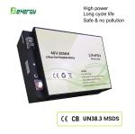 Industrial 48V 200Ah LiFePO4 Battery Powering Autonomous Robots AGV Systems &