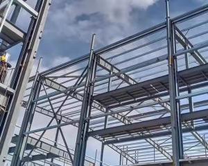Wholesale OEM Fireproof Prefab Warehouse Office Steel Frame Cabin Prefabricated Home Kits from china suppliers