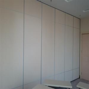 Wholesale Banquet Hall Acoustic Wooden Collapsible Partition Walls With Double Pass Door from china suppliers
