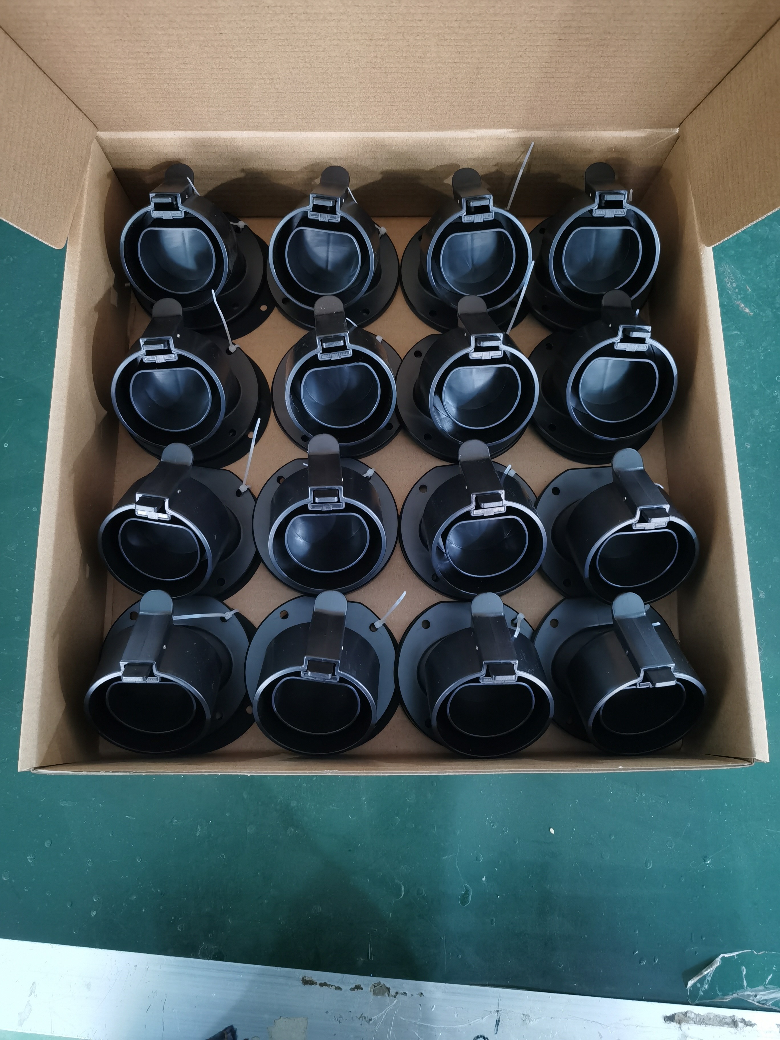 OEM ABS Plastic EV Charger Accessories Dummy Plug Socket IEC 62196 Type 2