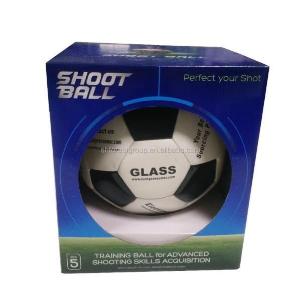 Customized Color Printing Football Paper Box Soccer Gift Packing Box Type