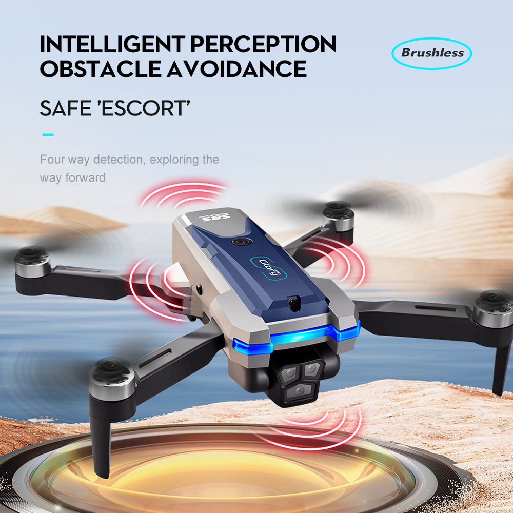 Hot S8s Drones 2.4G WiFi FPV 4K HD Camera Foldable RC Drone Quadcopter Performance Maximum Flight Time 10-20min