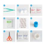 Outdoor Car Emergency Tools 35pcs First Aid Kit for Roadside Survival Item NO.