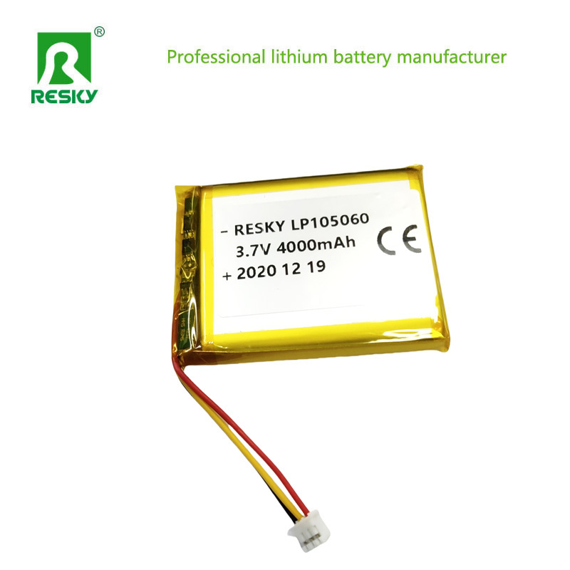 105060 Lithium Polymer Lipo Batteries 3.7V 4000mAh For Bluetooth Speaker
