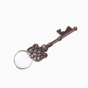 Wholesale Die casting antique key shape beer bottle opener, innovative wedding favor, cheap promotion gift, bronze / copper coatin from china suppliers
