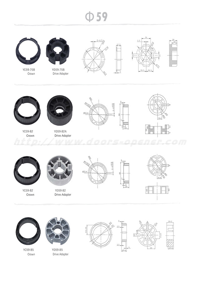 35E AC 120W 17RPM Tubular Motor Roller Shutter