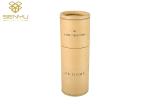 Cardboard Paper Tube Packaging / Wine Bottle Pack Paper Tube Container