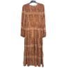 Buy cheap 100% Rayon Material Custom Womens Dresses / Ladies Casual Beach Dresses from wholesalers