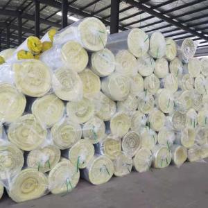 Wholesale 24k50mm Heat Insulation Glass Wool Felt Without Cotton Aluminum Foil Veneer from china suppliers