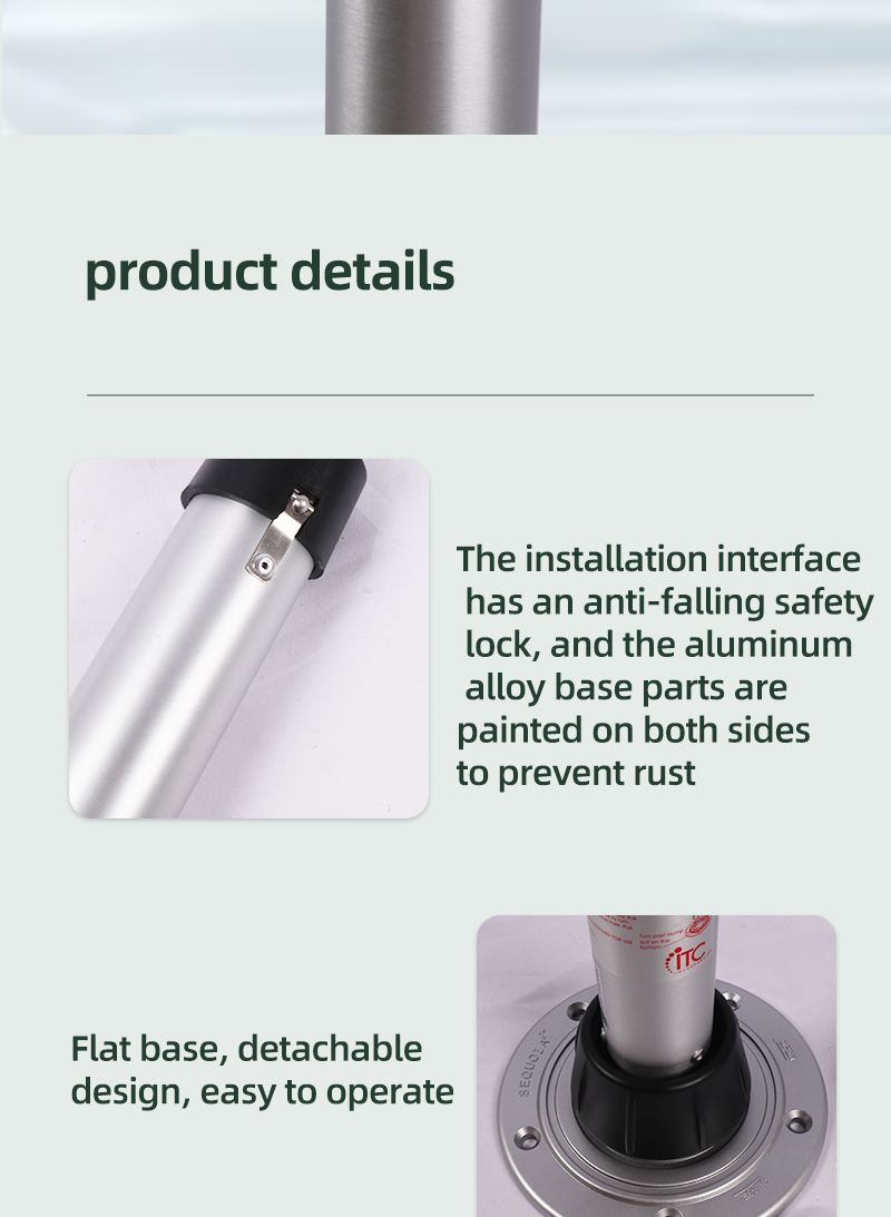 mortorhome parts table leg can be removeable easily/caravan table support legs for motor home table