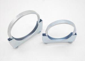 Wholesale Galvanized Saddle Clamp U-Bolt Steel Exhaust Clamp For Pipe Size 2 from china suppliers