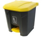 Hospital Medical 30L Plastic Rectangle Waste Pedal Bin