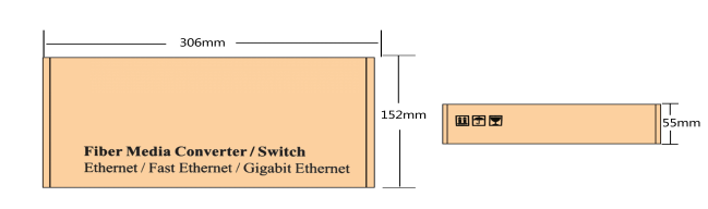High Reliability Fiber Optic Switch , 10 Port RJ45 Ethernet Switch 10 100 1000Mbps