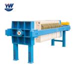 Manual Hydraulic Chamber Plate Filter Press In Water Treatment Plant