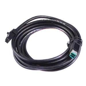 China PVC Electronic Wiring Harness Black USB Power Cable For Verifone on sale