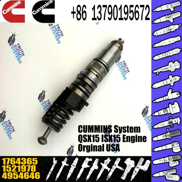 1764365 Genuine Diesel QSX15 Engine Common Rail Fuel Injector 1521978 570016