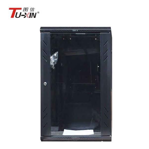 International Standard Mobile Server Rack 19 Inch Cabinet Network With Toughened