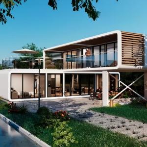 Wholesale Double Floor 20ft Apple Cabin Luxe Interior Portable Prefab Living House from china suppliers