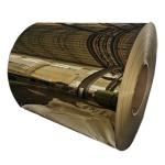 Welding Cold Rolled Stainless Steel Coil Titanium Gold Color Mirror Surface