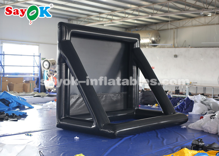Airblown Inflatable Outdoor Movie Screen 2.63×3.4m Projection Cloth Outdoor Inflatable Movie Screen For Science Centers