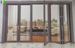 Wholesale French Interior European Aluminium Folding Doors For Homes Exterior Glass Folding Door from china suppliers