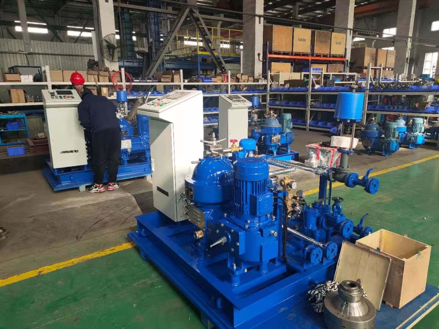 Disc Stack Large Capacity Centrifugal Separator For Waste Oils