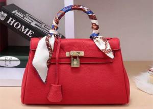 Wholesale European Style Litchi Pattern Women ' S Satchel Shoulder Bag , Platinum Handbag from china suppliers