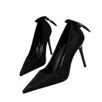 869-3 Korean Fashion Sexy Thin Stiletto High-Heeled Shallow Mouth Pointed Toe