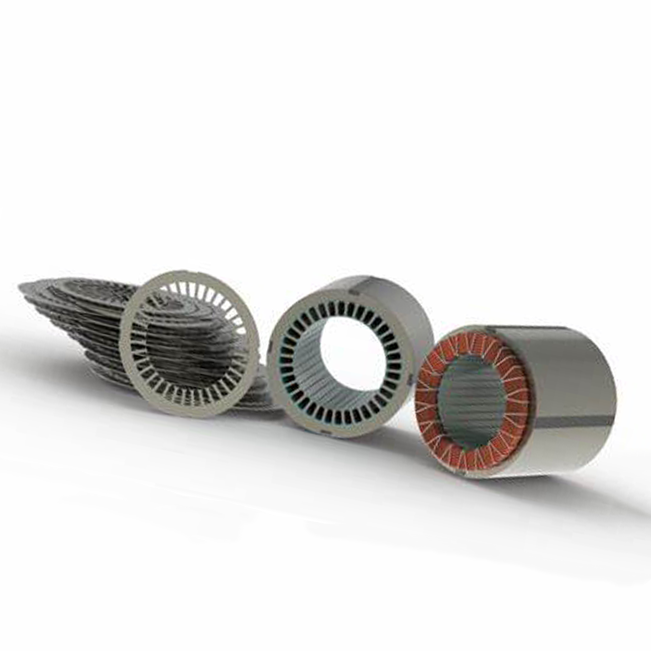 Motor Rotor Stator made of Silicon Steel Composites for Brushless Continuous Winding