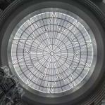 PU Double Dome Acrylic Skylight 0.36mm Perspex Dome Skylight 0.6mm